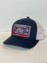 Big Sky Livin Navy / White Trucker Hat (Glow in the Dark)