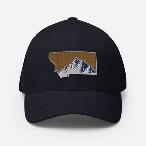 Montana Mountains Bobcat Fitted