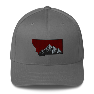 Montana Mountains Griz Fitted
