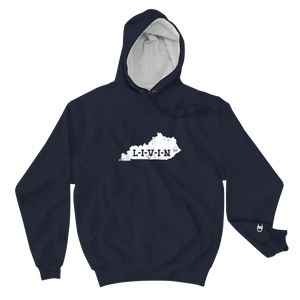 Kentucky LIVIN White Logo Champion Hoodie (3 colors available) - State Of Livin