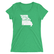 Missouri LIVIN White Logo Ladies' short sleeve t-shirt (11 colors available) - State Of Livin
