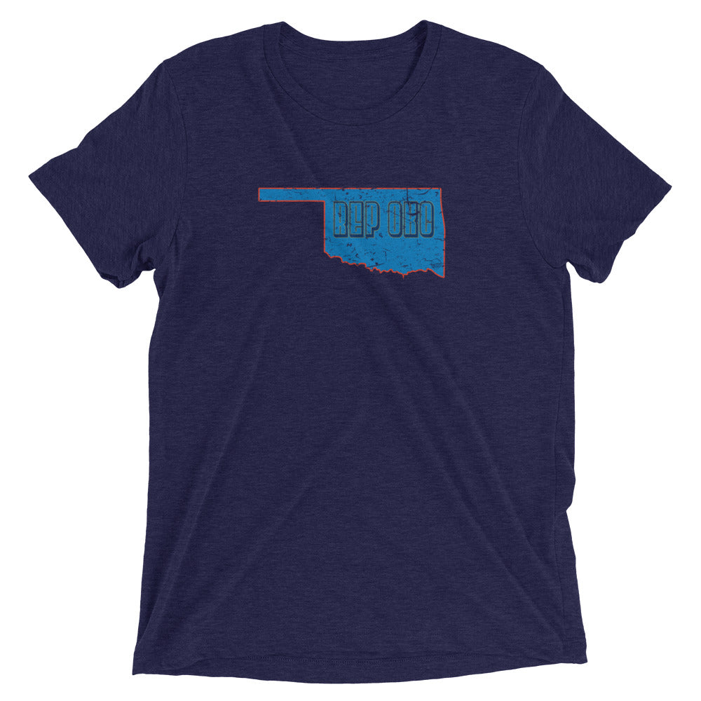 REP OKC Uni-sex Short sleeve t-shirt - State Of Livin