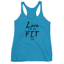 Love to Be Fit Women's Racerback Tank (10 colors available) - State Of Livin