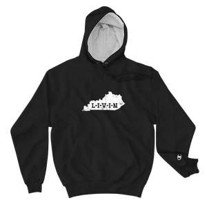 Kentucky LIVIN White Logo Champion Hoodie (3 colors available) - State Of Livin