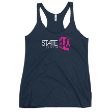 State 48 Livin Breast Cancer Women's Racerback Tank