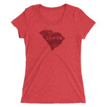 South Carolina Maroon Logo Ladies' short sleeve t-shirt (11 colors available) - State Of Livin
