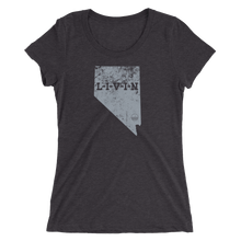 Nevada LIVIN Grey Logo Ladies' short sleeve t-shirt (8 colors available) - State Of Livin