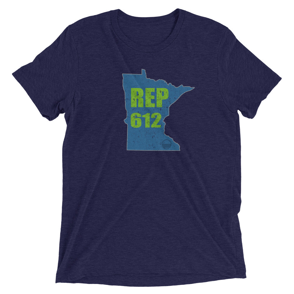 Minneapolis REP 612 Unisex Short sleeve t-shirt - State Of Livin