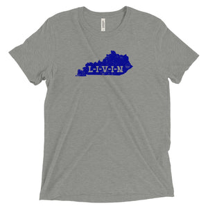 Kentucky LIVIN Wildcat Blue Short sleeve t-shirt (5 colors available) - State Of Livin