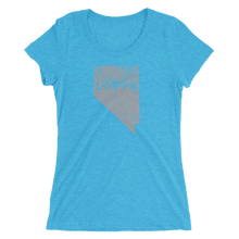 Nevada LIVIN Grey Logo Ladies' short sleeve t-shirt (8 colors available) - State Of Livin