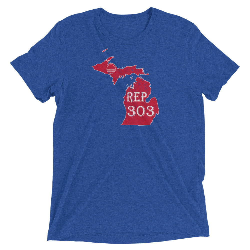 Detroit REP 303 Unisex Short sleeve t-shirt - State Of Livin