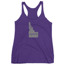 Idaho LIVIN Grey Logo Women's Racerback Tank (8 colors available) - State Of Livin