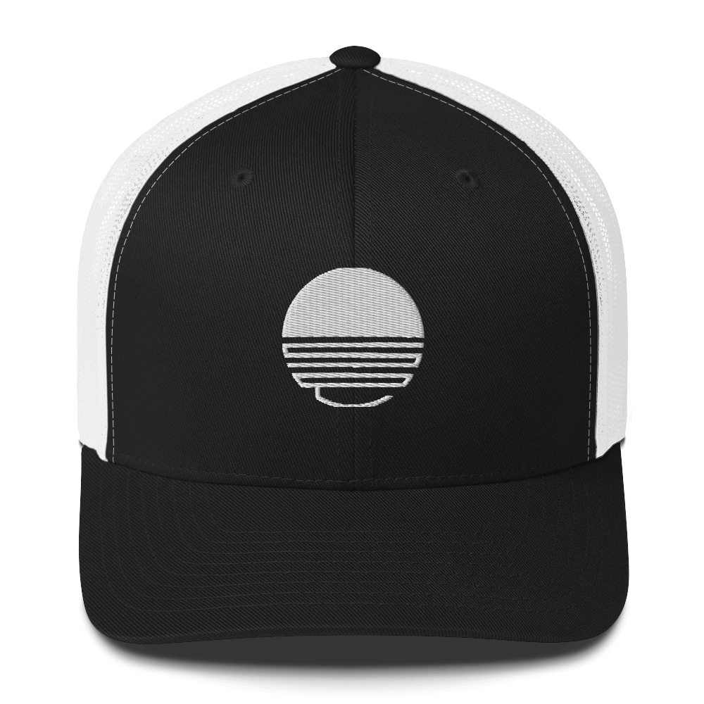 State of Livin Logo (black / white) Trucker Cap
